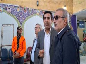 بازديد استاندار کهگيلويه و بويراحمد و مديرکل فرهنگ و ارشاداسلامي از مراحل بازسازي سينما هنر ياسوج