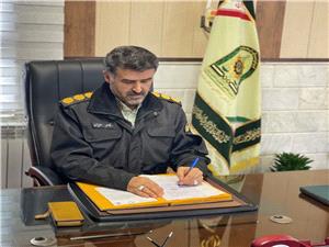 پيام قدرداني سرهنگ قاسم عزيزي فرمانده انتظامي شهرستان بابل از شهروندان و مسئولان