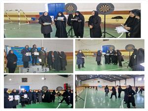 درخشش بانوان جهاد کشاورزي بابل با کسب 4 مدال در مسابقات شهرستاني دهه فجر