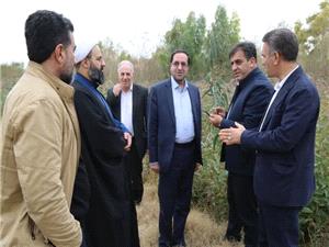 بازديد رئيس سازمان منابع طبيعي کشور از پروژه 1000 هکتاري «بانرحمان» مهران