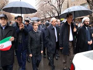 حضور پرشور خانواده بزرگ جهاد کشاورزي آذربايجان شرقي در راهپيمايي يومالله 22 بهمن