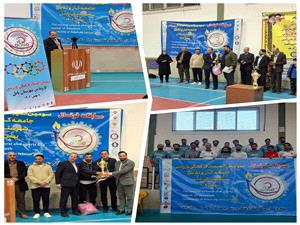 حضور فرماندار بابل د اختتاميه سومين جشنواره فرهنگي ورزشي سازمان بسيج کارگران و کارخانجات استان مازندران