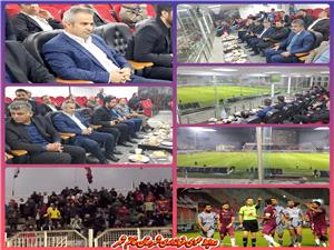 بازگشت نساجي به صدرجدول با حمايت و حضور همه جانبه تيم مديريتي استان ، شهرستان وتماشاگران