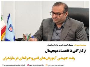 ازتوسعه عدالت آموزشي، گسترش مهارتآموزي و تقويت پيوند آموزش با اقتصاد وصنعت درسطح استان