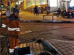 آمادهباش خدمات شهري منطقه 6 به منظور کنترل و مهار بارشها