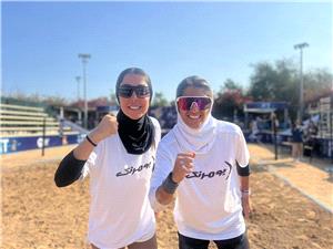 هفته دوم مسابقات بینالمللی تنیس ساحلی؛ انواری و ثابتی قهرمان شدند