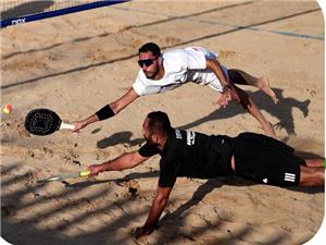 قهرمانی بنده نژاد و جوینده در BT 50 تنیس ساحلی