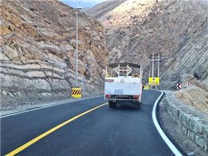 خط کشي 4850 کيلومتر از جادههاي ارتباطي جنوب سيستان و بلوچستان