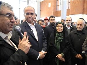عمليات اجرايي توسعه باند فرودگاه ايرانشهر در سفر وزير راه و شهرسازي آغاز شد