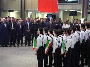 گراميداشت چهلوهفتمين سالگرد ورود امام خميني(ره) در فرودگاه مهرآباد