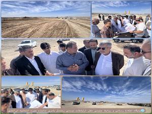 بازديد بامري از روند اجراي شهرک مسکوني پهره