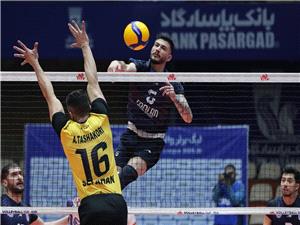 ليگ برتر واليبال؛ سيرجان نيمفصل دوم را طوفاني آغاز کرد