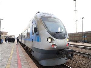 حرکت آزمایشی اولین قطار راهآهن میانه- اردبیل