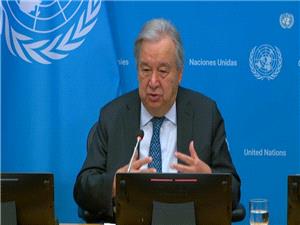 دبيرکل سازمان ملل از مذاکرات ايران و آمريکا در عمان استقبال کرد