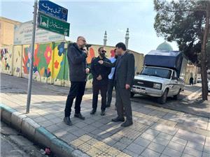 پايش نوروزي شهردار منطقه 22 در طرح استقبال از بهار