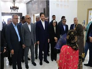 افتتاح مدرسه 15 کلاسه شهيدحسينپور در محله دوهزار بندرعباس