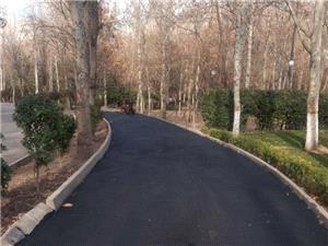 آسفالتريزي 35 تني در بوستان لاله/ مرمت کفپوش 3705 مترمربعي 8 بوستان منطقه 6