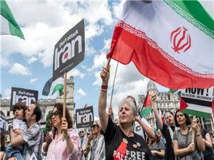 مخالفت اکثريت مردم انگليس با استفاده آمريکا از پايگاههاي نظامي اين کشور عليه ايران