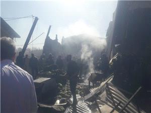 سقوط بالگرد ارتش در درچه اصفهان