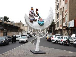 فضاسازي منطقه 19 با نصب 27 المان ويژه ماه مبارک رمضان